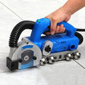 Electric Tile Grout Cleaning Machine 1200W Joint Cleaner with Tool Set 9000RPM Self Vacuum for Home Office Renovation Remodeling