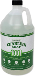 Charlie's Soap 1001 Cleaner - Heavy Duty Biodegradable Concentrated All Purpose Water Based Degreaser (1 Gallon 1 Pack) - Safe Residential Commercial &amp Janitorial Cleaner