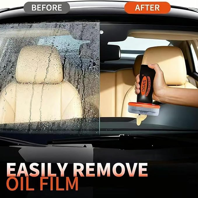 4 PCS Glass Oil Film Remover for Car Handheld Oil Film Remover Glass Emulsion for Car Windshield Shower Door &amp Mirror