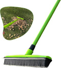 Turf Static Sweep - Silicone Broom for Artificial Turf Edge Cleaning - Remove Pet Hair Leaves Debris Sticks and More from Turf Synthetic Grass Carpet &amp Most Hard Surfaces