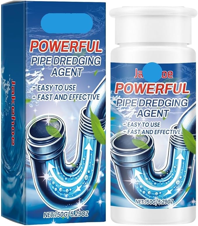 Drain Cleaner - Professional Strength Drain Unblocker for Kitchen Bathroom Sink &amp Toilet - Removes Clogs Fast &amp Leaves No Residue(3PCS)