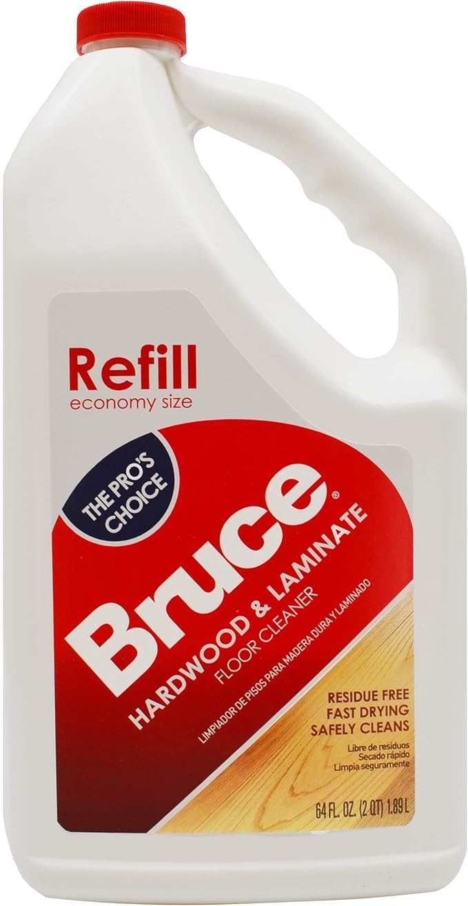 Bruce Hardwood &amp Laminate Floor Cleanr - 64oz Refill - 2 Pack