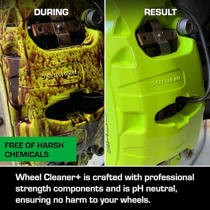 Ethos Wheel Cleaner - Car Wheel Cleaner Spray - Rim Cleaner Spray Brake Dust Iron Remover - Color Change Technology - Professional Strength Formula (Gallon)
