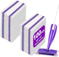 Mop Pad Refill Compatible with Swiffer WetJet Spray Mop Wet Jet Mopping Pads for All Purpose Multi Surface Hardwood Floor Cleaning 4 Layers Thickened and Super Absorbent 100 Count.