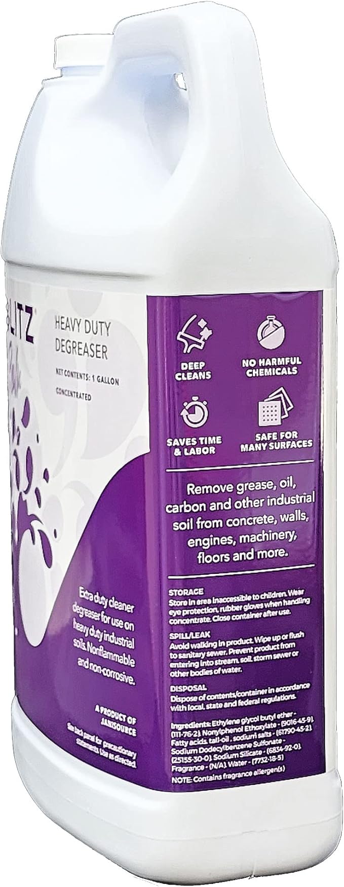 BlitzSolv Soft Metal Degreaser - Case of 4…