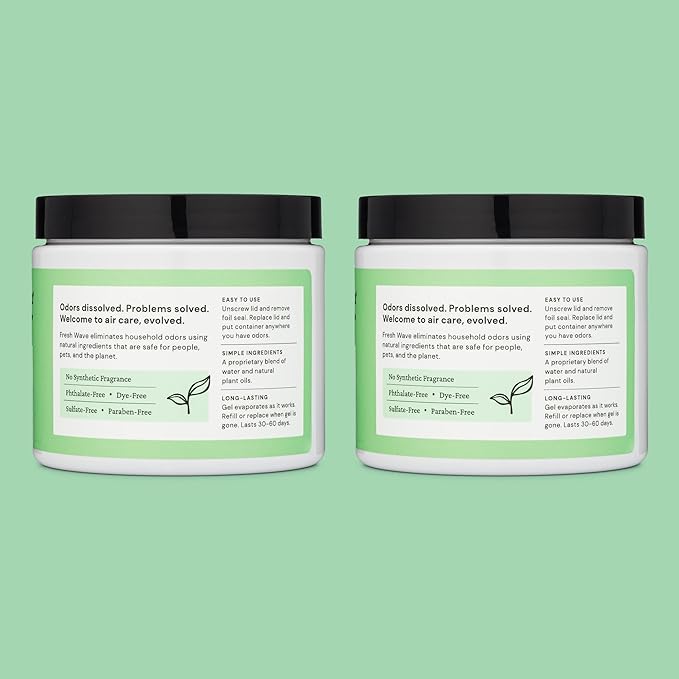 Fresh Wave Odor Removing Gel + Spray Bundle: (2) 15 oz. Gels + (2) 8 fl. oz. Sprays