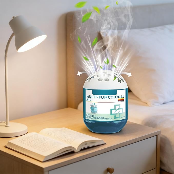Indoor Air Purification Dust Removal Magic Box 120g Multi Functional Air Magic Boxs Dust Cleaner 1/2/4 Pcs Air Magic Boxs Dust Cleaner No Electricity &amp Noise For Any Room Day And Night (4PCS
