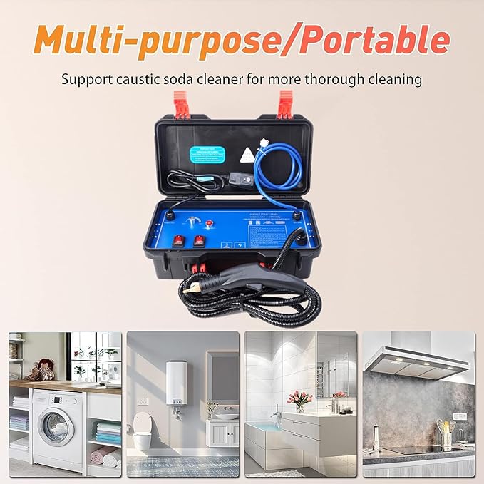 Handheld Steam Cleaner 1700W/3000W High Pressure Steam Cleaners High Temperature Handheld Steamers with Controlle110V-1700W
