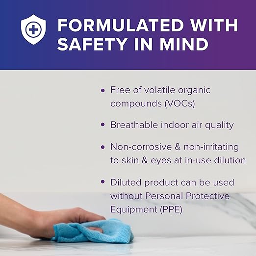 Oxivir Diversey 5019296 Five 16 One-Step Hospital Strength Disinfectant Liquid Cleaner Accelerated Hydrogen Peroxide SmartDose Concentrate 1.4-Liter (Pack of 2)