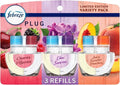 Febreeze Spring Summer Limited Edition Plug in Fruit Scented Refills 3 pack (Summer Limited Edition 3 Pack)