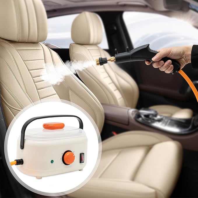 Steam Cleaner2500W Multipurpose Steam Cleaner High-Pressure Steam CleanerPortable Steam Cleaner for Home UseHandheld Portable Steam Cleaners for Car Detailing KitchenBathroom Grout and Tile