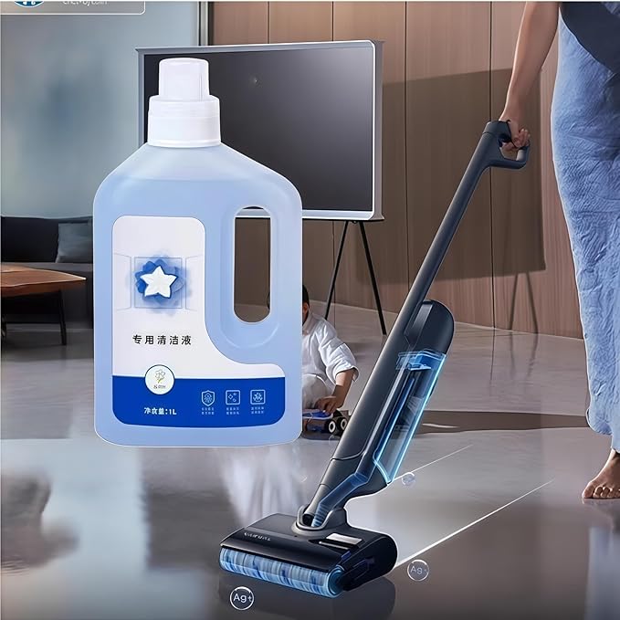 Vacuum Cleaner With Special Window Glass Cleaning Solution. Compatible with Ecovacs Winbot. All Series 1000ml