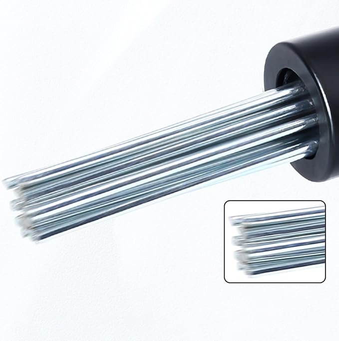 Electric Rust Scaler Electric Hammer with 18 Needles Concrete Rust Cleaner for Construction Home Industry Commercial Garage Concrete