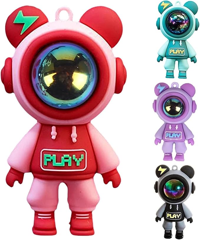 Funny Cartoon Astronaut Car Air Freshener Clip - Aromatherapy Ornament for Car Air Vents(3)