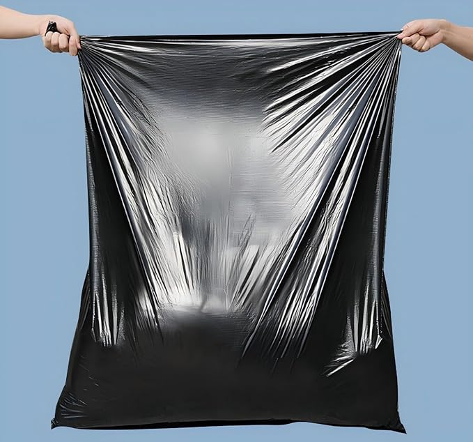 SuperValue 6-10 Gallon Trash Bags | 150 Count Bulk | Tall Kitchen | Can Liners | black Multi-Use Garbage BagsThickened garbage bags20 x 24 inch 50cm x 60cm