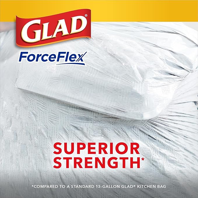Glad Tall Kitchen Drawstring Trash Bags