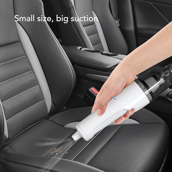 Yosoo Cordless Stick Vacuum Cleaner Portable 120W 10KPA Rechargeable Floor Mop Vacuum Cleaner for Home Car with High Power