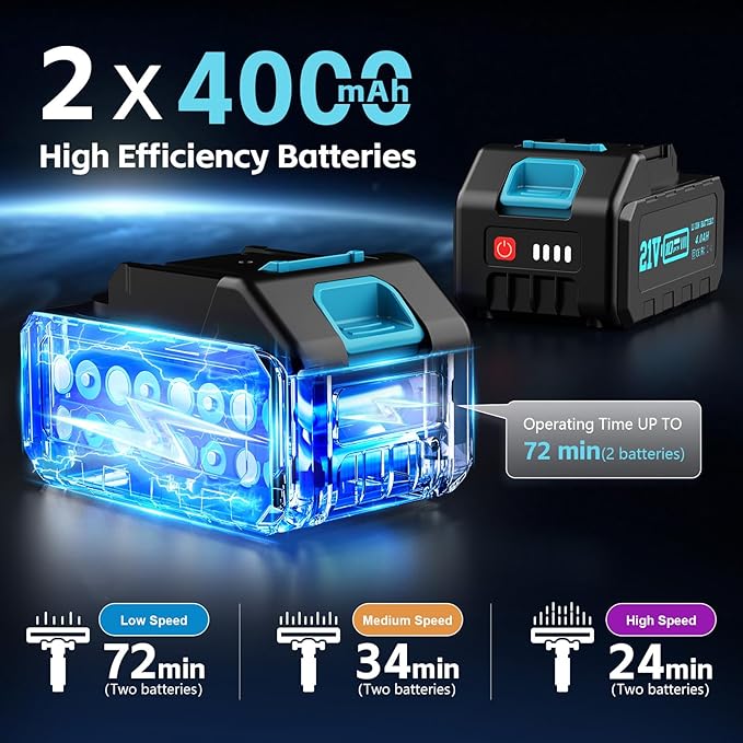 8000mAh Cordless Vacuum Cleaner 700W 60Kpa Brushless Vacuum Cleaners for Home 6 in 1 Cordless Stick Vacuum Clearner Stick Vacuum with Led Display for Hard Floors/Carpet/Pet Hair/Dorm