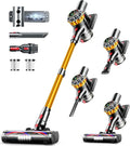 Cordless Vacuum Cleaner 550W 45KPA 65Mins Vacuum Cleaners for Home Stick Vacuum with Self-StandingTouch Screen Anti-Tangle Brush 8-in-1 Lightweight Wireless Vacuum for Pet Hair Carpet Hard Floors