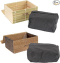 BambooMN Granulated Bamboo Charcoal Odor Absorber Bag in Decorative 6.25 x 4.75 x 3 Green and Brown Box 2 Pieces