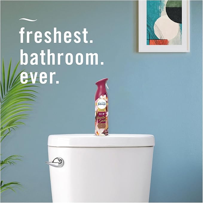 Febreeze Spring Summer Scents Limited Edition Room Freshner Spray | Vanilla Suede | 3-pack (Vanilla Suede)