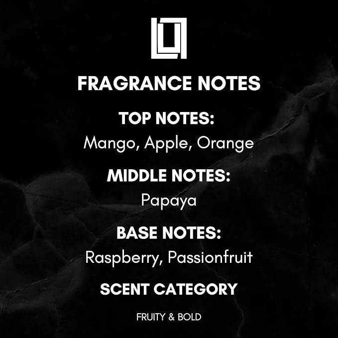 Lulu Candles | Passionfruit Infused Mango | Luxury Room Spray | Fine Mist Air Freshener| Aromatherapy Odor Eliminator | 16 Fl. Oz.