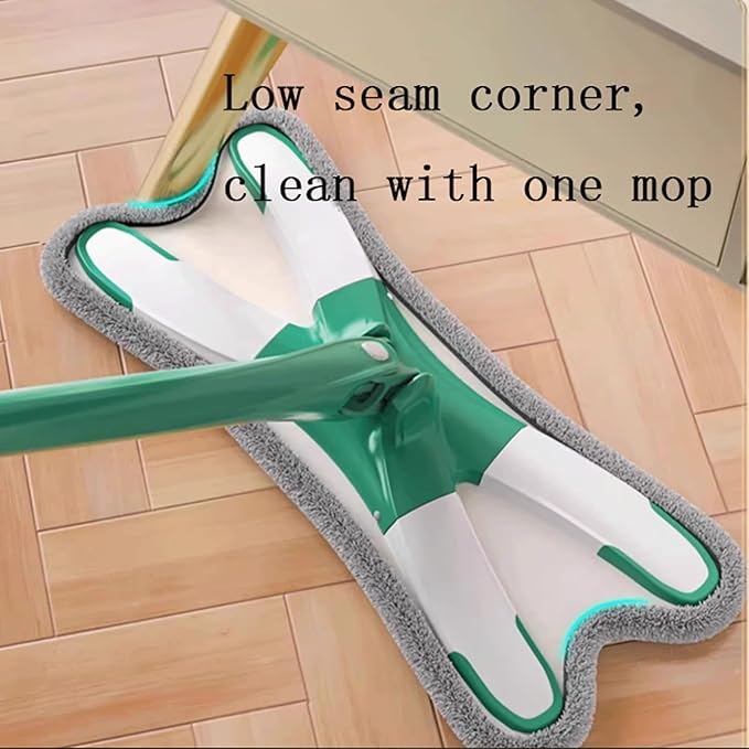 Mopping Floor Mops Microfiber Dust Dry Mop with 2 Microfiber Washable Pads ith Sprayer Commercial Home Use for Wood Floor Ceramic Tiles Cleaning mop