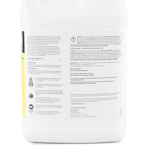 Sustainable Earth Neutral All‑Purpose Cleaner #64 1‑Gallon Bottles 4/Carton — Multi‑Surface pH‑Neutral Cleaning Concentrate for Commercial Floors &amp Hard Surfaces
