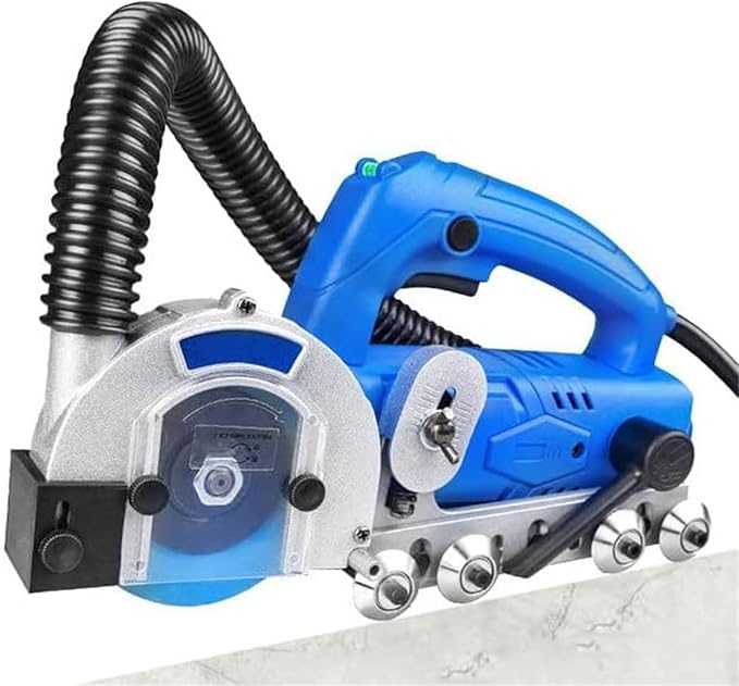 Tile Joint Cleaning Machine 1200W 9000RPM Electric Grout Remover 220V DIY Tile Grout Remover Ideal for Cleaning Shower Tiles Joints Floor Gaps and Removing Old(Machine+2.2mm Seam Cleaning