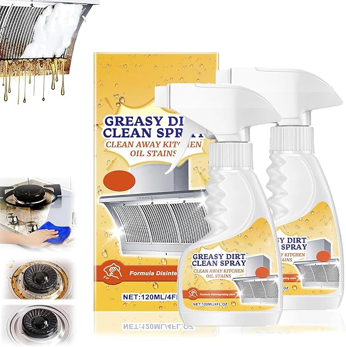 2025 New Greasy Dirt Clean Spray Multifunctional Powerful Kitchen Foam Clean for Oven Household Stove Kitchen &amp More (2)