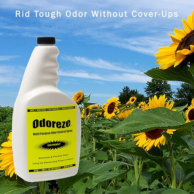 Natural Probiotic All Purpose Deodorizer &amp Cleaner Spray: 32 oz. Concentrate Makes 128 Gallons
