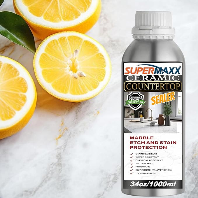 SUPERMAXX MARBLE COUNTERTOP CERAMIC COATING - 34OZ/1000ML