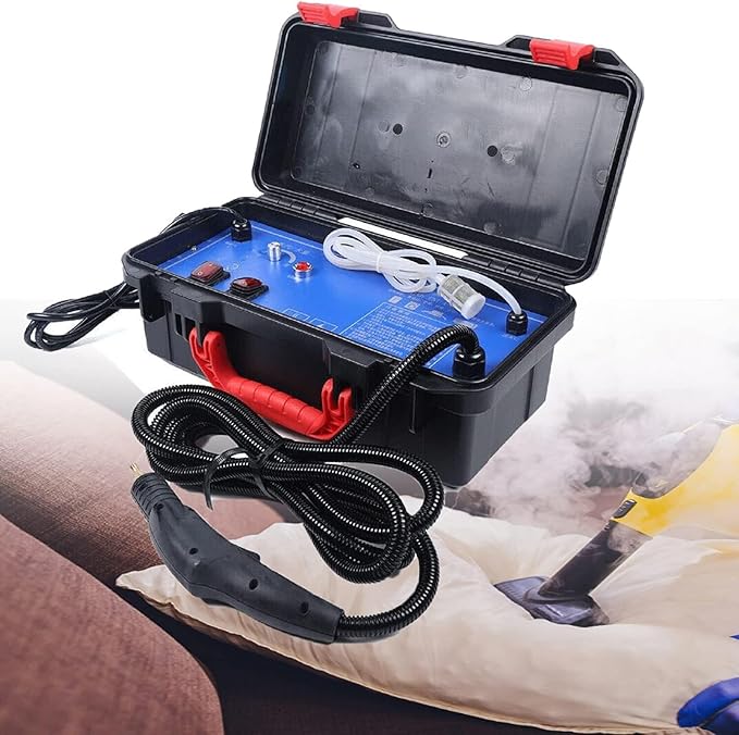 High Pressure Handheld Steam Cleaner Portable 3000W Steam Cleaning Machine For Kitchen Bathroom Car Furniture(220v#3000w)