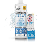 ACTIVE Ice Machine Cleaner Maker Descaler - 32 fl oz (8 Uses) Nickel Safe Ice Maker Cleaner Solution - Compatible with Whirlpool 4396808 ScotsmanManitowocHoshizaki GE Opal Cleaning Kit - USA Made