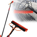 Window Cleaning Pole Cleaning Photovoltaic and Solar Panels Water Fed Pole Kit Rinse Bar Brush for Trucks Windows24FT/7.2M