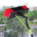 Window Cleaning Brush Window Cleaner Kit Water/Hose Fed Pole Cleaning Photovoltaic and Solar Panels/30cm Brush Head 7m (7m)