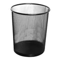 Portable Mesh Wastebasket Large Capacity Office Trash Can for Desk and Home Iron Mesh Waste Container for Bathroom and Workspace Organization