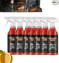 Oven Cleaner Spray Heavy Duty Oven And Grill Cleaner Air Fryer Cleaners Heavy Duty Stove Glass Cleaners Woodburner Glass Door Clean Heavy Duty Oven Clea/ner Clean Up Kitchen Oil Stains (7)