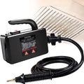 Portable Steam Cleaner2600 Watt Handheld High Temperature Portable CleanerTankless and Heavy Duty Home Grout Tile Car Detail Kitchen Bathroom (BlackYellow)Black-110V