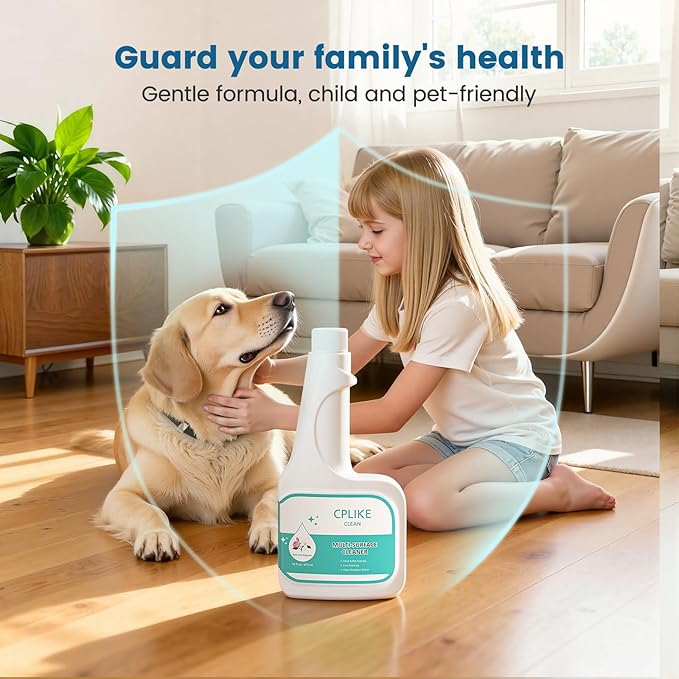 Floor Cleaning Solution Compatible with eufy Omni C20 X8 Pro X10 Omni G series L Series Robot Vacuums Dilution Ratio 1:200 473 ml /15.99 fl oz for Multi-Surface Hard Floor(2 Bottles)