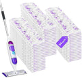 54 Count Disposable Power Mop Pads Refills Compatible with swiffer PowerMop PowerMop Wet Pads Rifill Cooperate with Swiffer Mop Refill Liquid Extra Absorbent Traps Dust &amp Hair