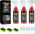 Oven and Grill Cleaner Spray Degreaser for BBQ Grates and Racks Cuts Through Grease Minimizes Scrubbing Freshens Surfaces (3pcs)