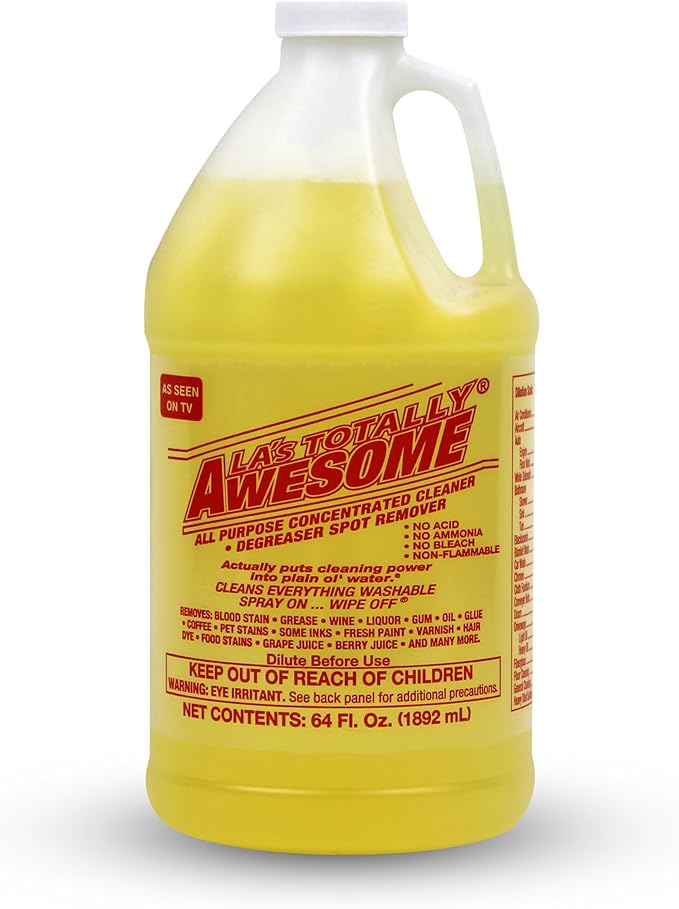 La's Totally Awesome All Purpose Cleaner 64 oz + All Purpose Cleaner Cherry Blossom Plant-Derived Spray 32oz (Pack of 3)
