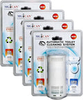 MGICAN Patented Automatic Toilet Cleaning System(ATCS) | Non-Toxic | Bleach Free &amp Long-Lasting | In Tank Toilet Bowl Cleaner | Cleans &amp Removes Stains in Every Flush| UL-Certified 4 Pack
