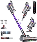 Cordless Vacuum Cleaner 650W 55KPA 70 Mins Vacuum Cleaners for Home Cordless Stick Vacuum with Powerful Suction Wall Mount Charging Dock Rechargeable Vacuum for Pet Hair/Carpet/Hardwood Floors