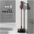 Lightweight Cordless Wet Dry Vacuum Cleaner Cordless 18Kpa 35mins Runtime Rechargeable Hardwood Floor Vacuum All in One Stick Vacuum Cordless for Home Carpet Floor Pet HairRed