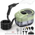 ODSD Steam Cleaner for Home &amp Car 3-Level Adjustable Steamer for Cleaning 15s Heat-Up &amp 1.6L Large Tank Handheld Steam Cleaner for Car Detailing Home Tile Grout Furniture with 15pcs Acc