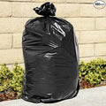 Garbage Trash Bags 45 Gallon 40 x 46 inches 1.5 Mil BlackTrash Bag Can Liner Bulk 40-45 Gallon Made in USA (100 Bags)