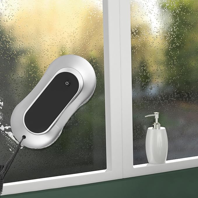 Window Cleaner Robot Smart Glass Cleaning Robot with Automatic Water Spray for Windows Mirrors Glass Doors Window Glass Tiles