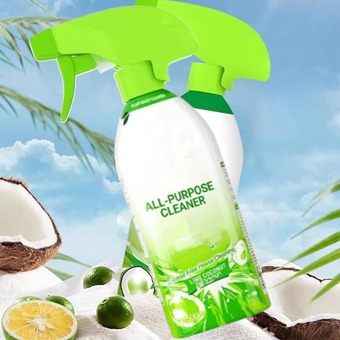 Cleanways All Purpose Cleaner 500ml Cleanways Power Cleaner Multipurpose Cleaners for House Cleaning Supplies Surface Deep Clean Spray for Kitchen Bathroom Quick-Easy Stain Removal (2pcs)